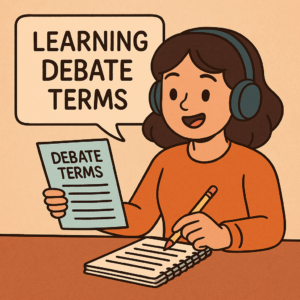 Learning debate terms is fun with Debate Experts!
